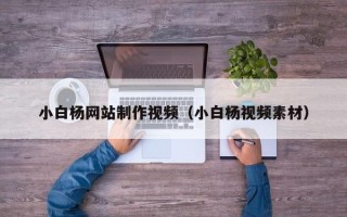 安岳小白杨网站制作视频（小白杨视频素材）